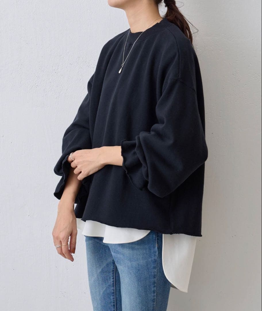 新品 BEARDSLEY(ビアズリー)袖口フリルトレーナー ガリャルダガランテ