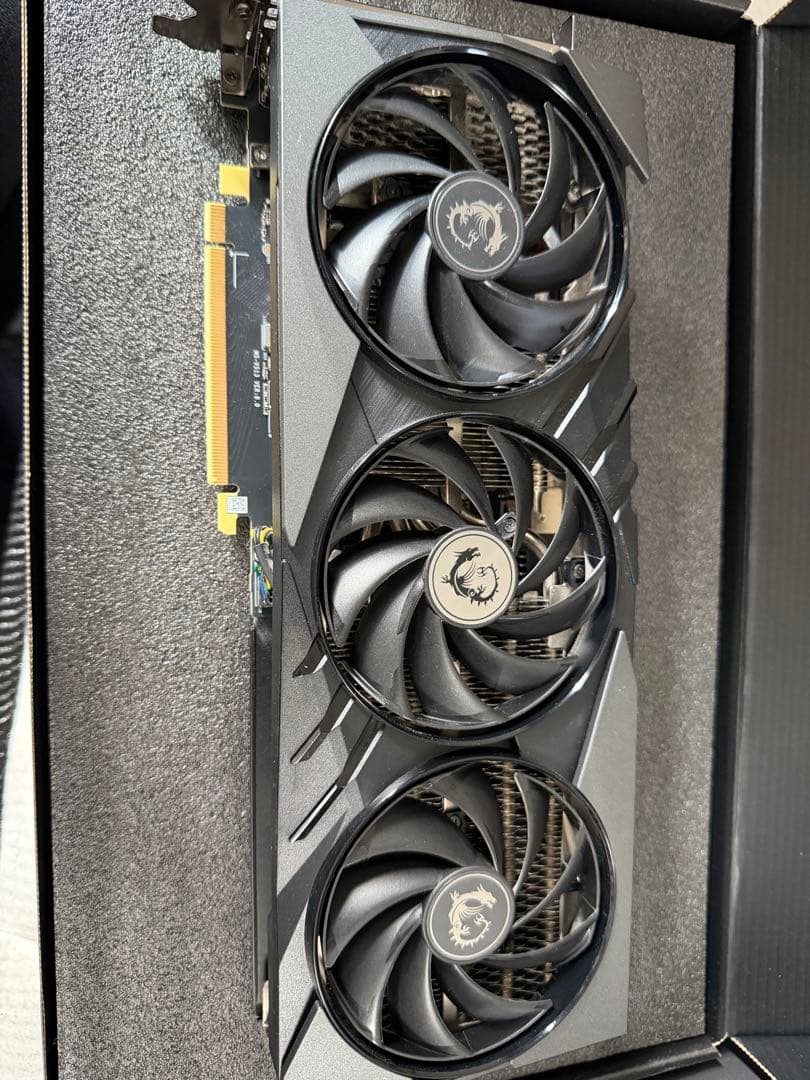 【値下げ】MSI GeForce RTX 4070 Ti super