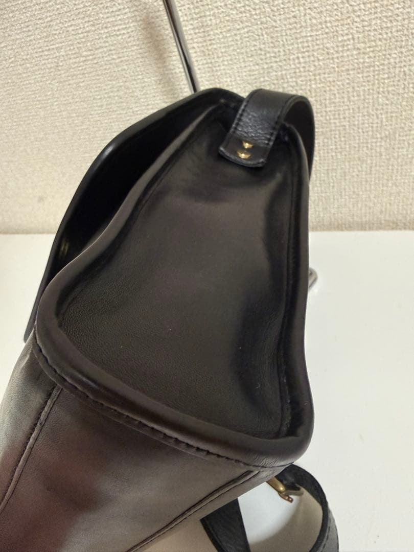 ソメスサドル 本革 ショルダーバッグ 斜め掛け フラップ メンズ