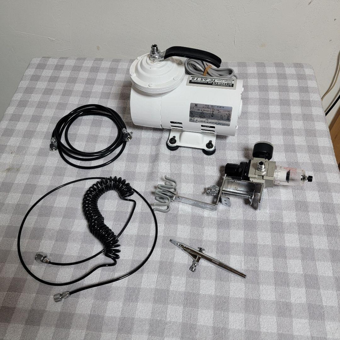 オリンポス コンプレッサー　エアブラシセット