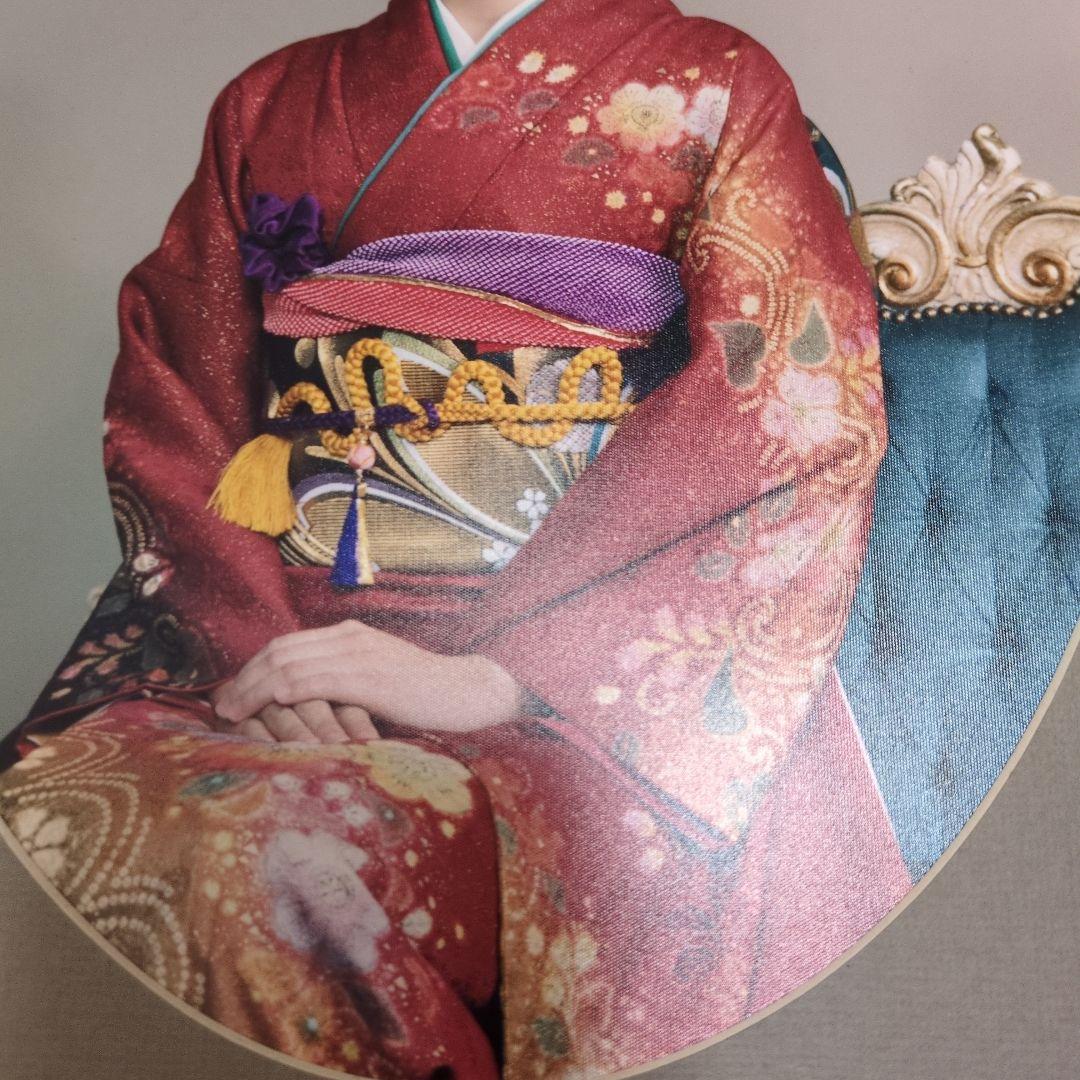 ゆ*マ様 華やか 赤色 振袖 花柄