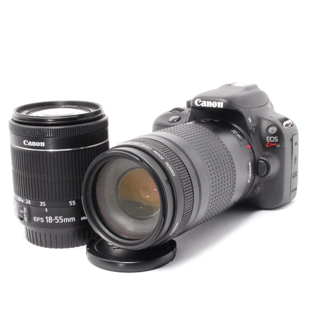 ❤️フルセット❤️Canon Kiss X7 ダブルズームキット❤️超望遠レンズセット