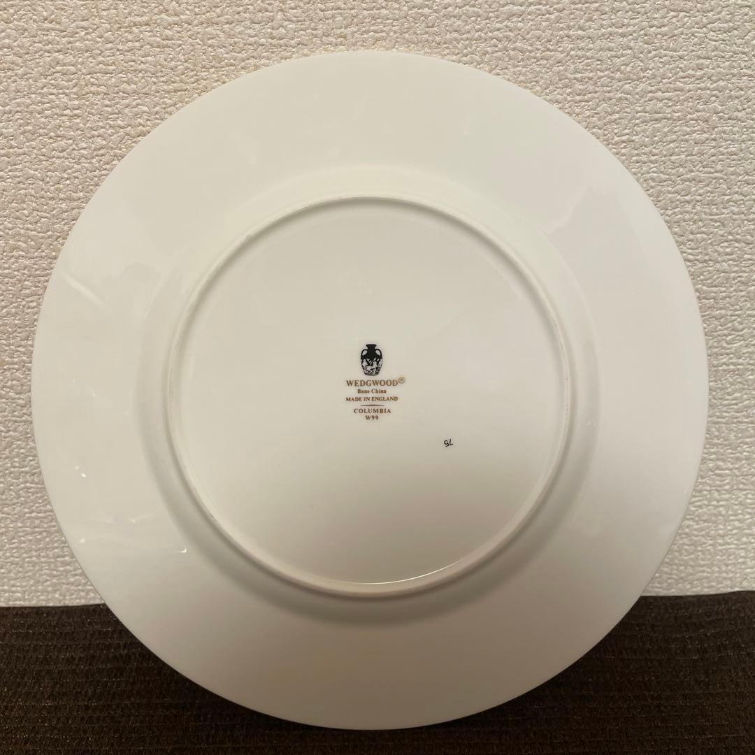 ウェッジウッド　コロンビア　パウダールビー　ディナープレート　22.5cm