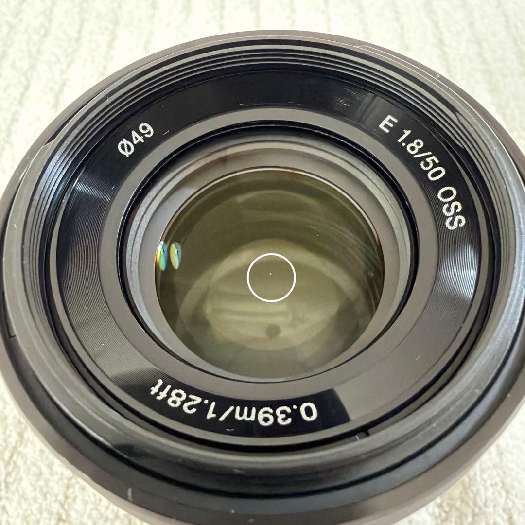 【良品・元箱完備】SONY E 50mm F1.8（フィルター付き）