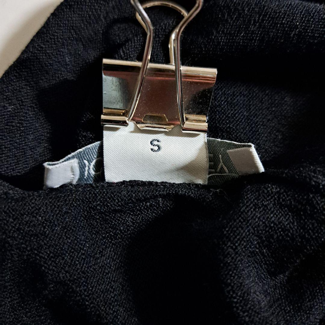 ジョンスメドレー タートルネック セーター ウール100% ブラック S