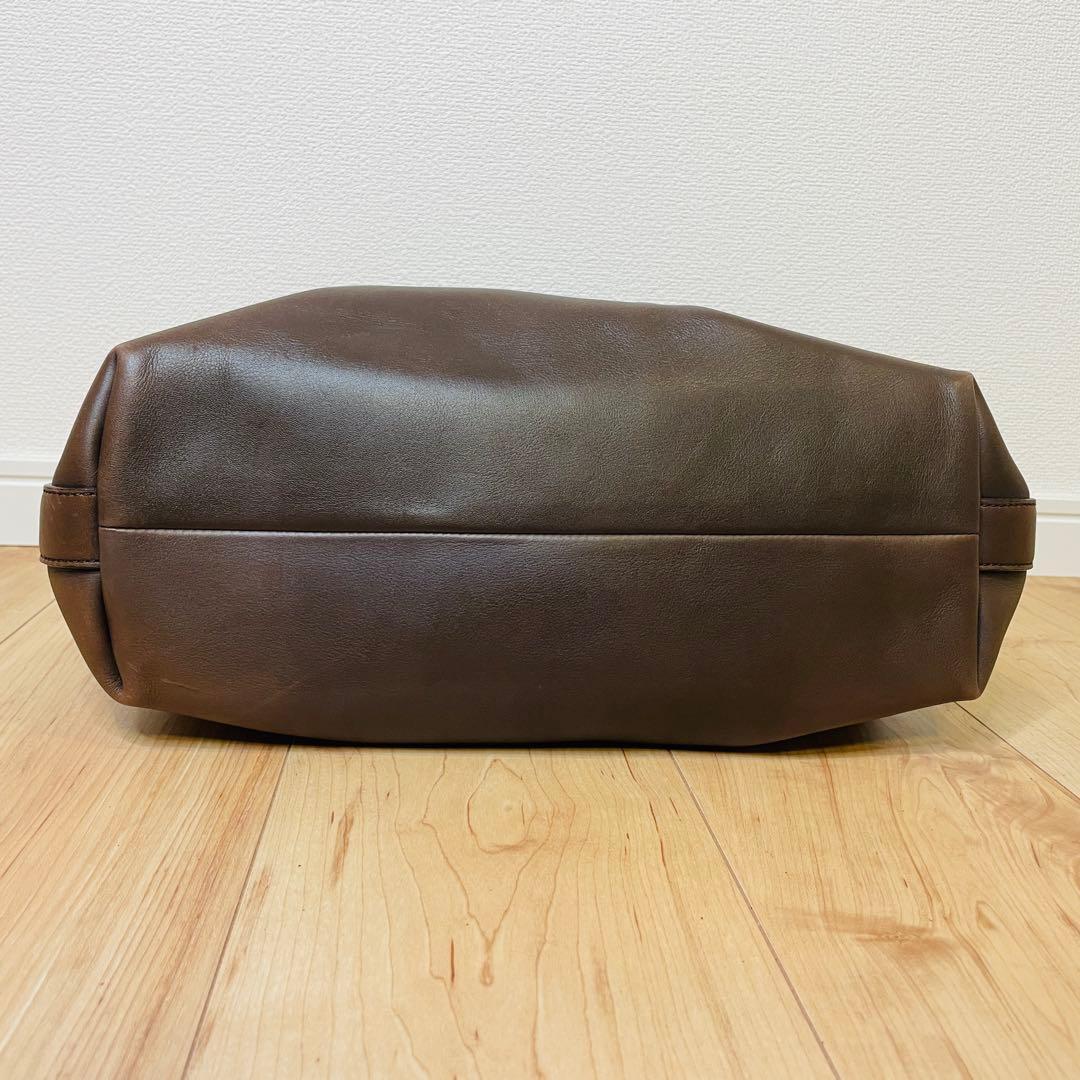 ⭐️美品⭐️ HIROFU ワンショルダーバッグ　チャーム付き　スエード裏地　本革