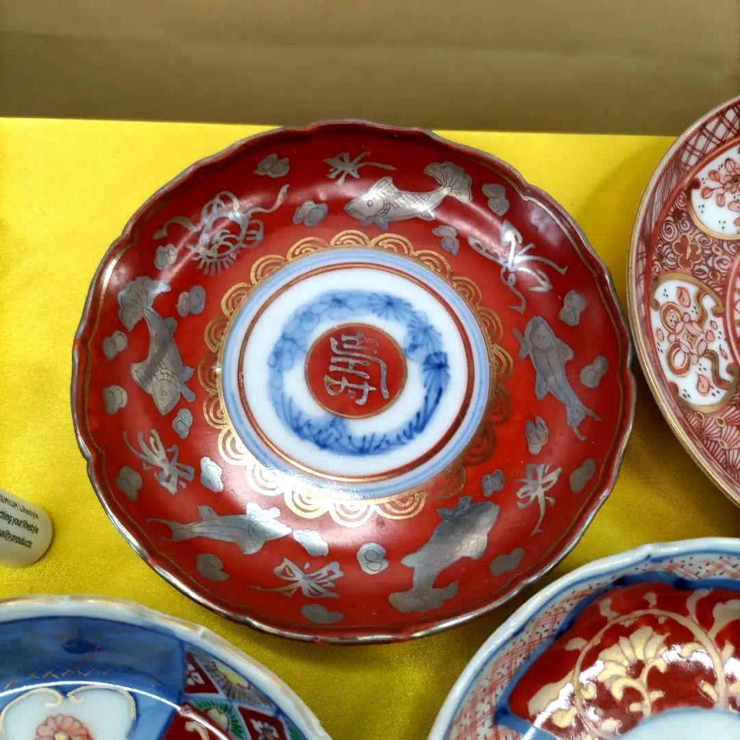 有田焼伊万里焼古伊万里大聖寺伊万里九谷焼古九谷豆皿小皿4寸皿10客アソートセット