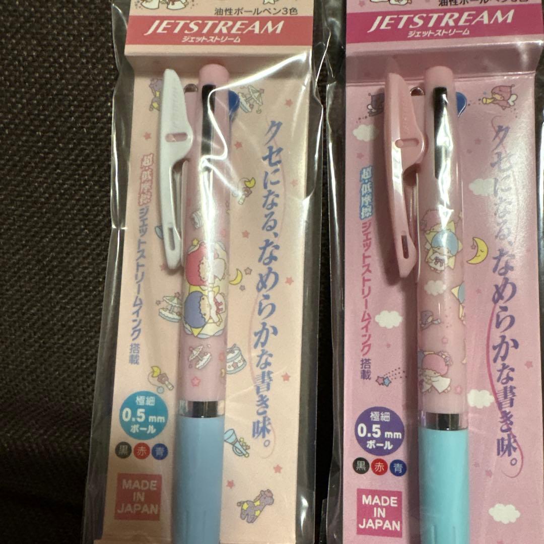未開封　キキララ　ジェットストリーム　ボールペン　3本