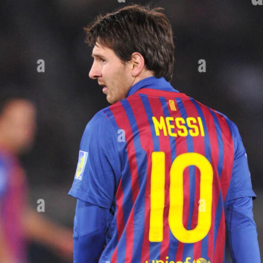 バルセロナ 2011クラブW杯来日 メッシ ユニフォーム アルゼンチン代表