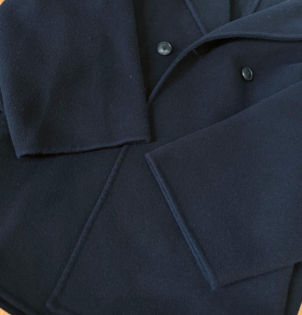 スローブイエナ　ダブルフェイス　スタンドコートsouple wool 2024