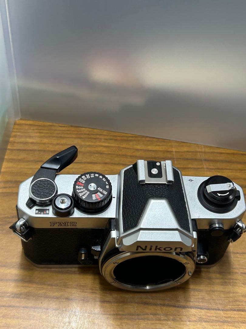 Nikon FM2 シルバー　Micro-Nikkor 55mm f/2.8S