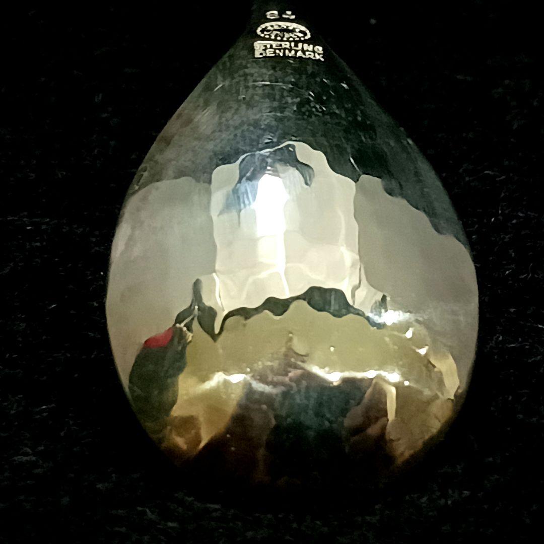 Y2125-1 ジョージジェンセン ブロッサム コーヒースプーン シルバー925