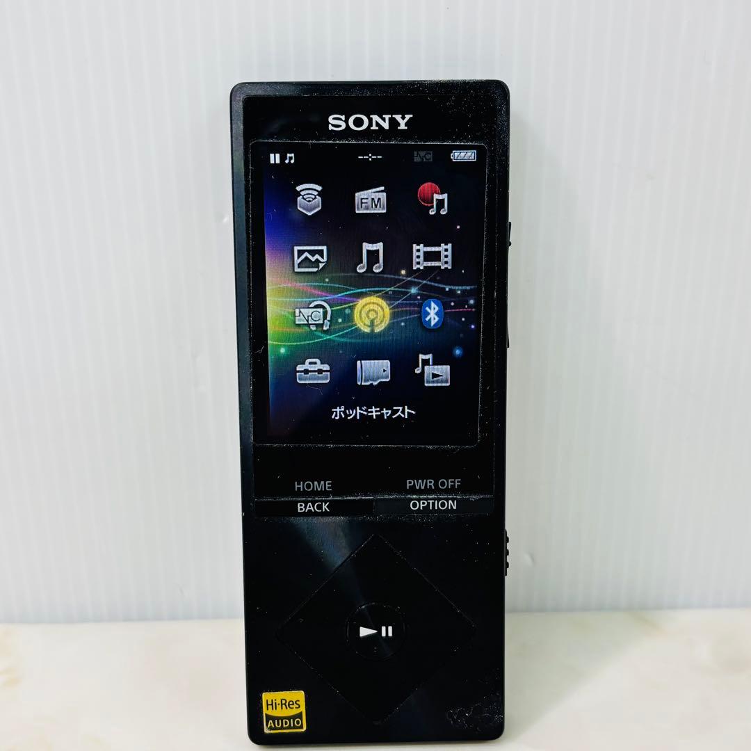 SONY ウォークマン NW-A17 ブラック 純正ケース付