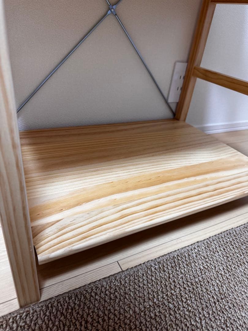 パイン材ユニットシェルフ 58cm幅・中