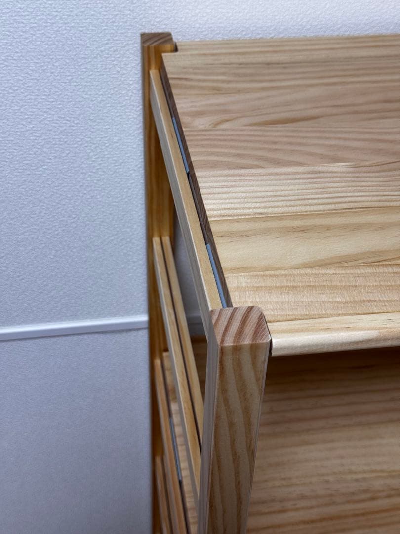 パイン材ユニットシェルフ 58cm幅・中