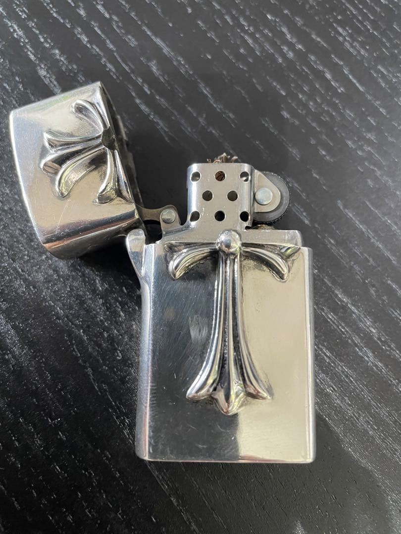 s*o様 ⭐︎正規品　クロムハーツ　タイニーダブルクロスV2 ナローZIPPO