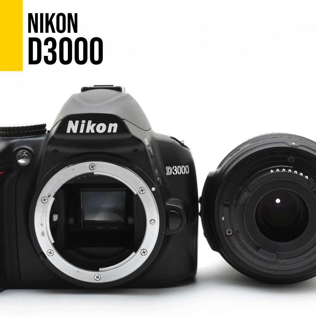 Nikon D3000 レンズセット★すぐに使えるボーナスセット付