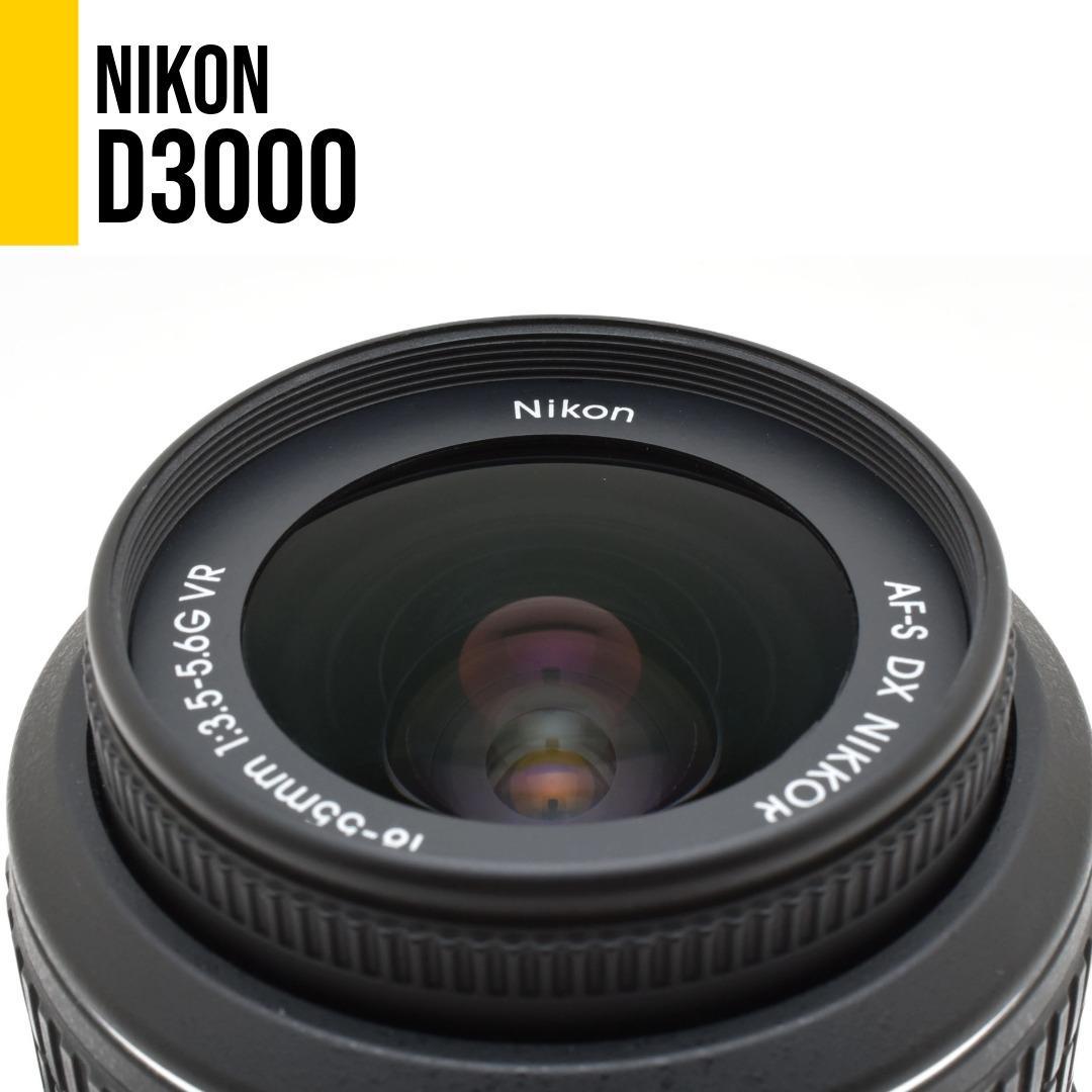 Nikon D3000 レンズセット★すぐに使えるボーナスセット付