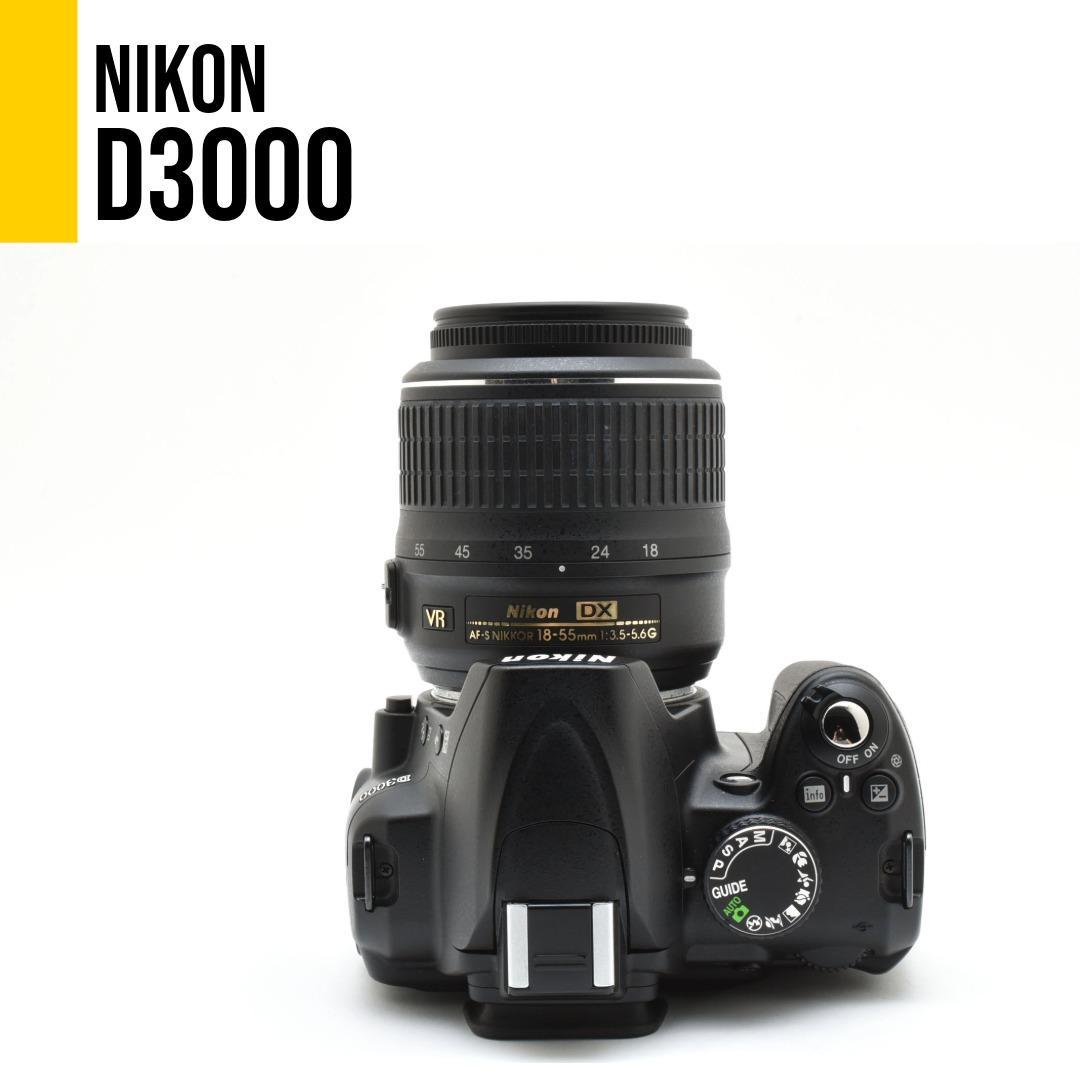 Nikon D3000 レンズセット★すぐに使えるボーナスセット付