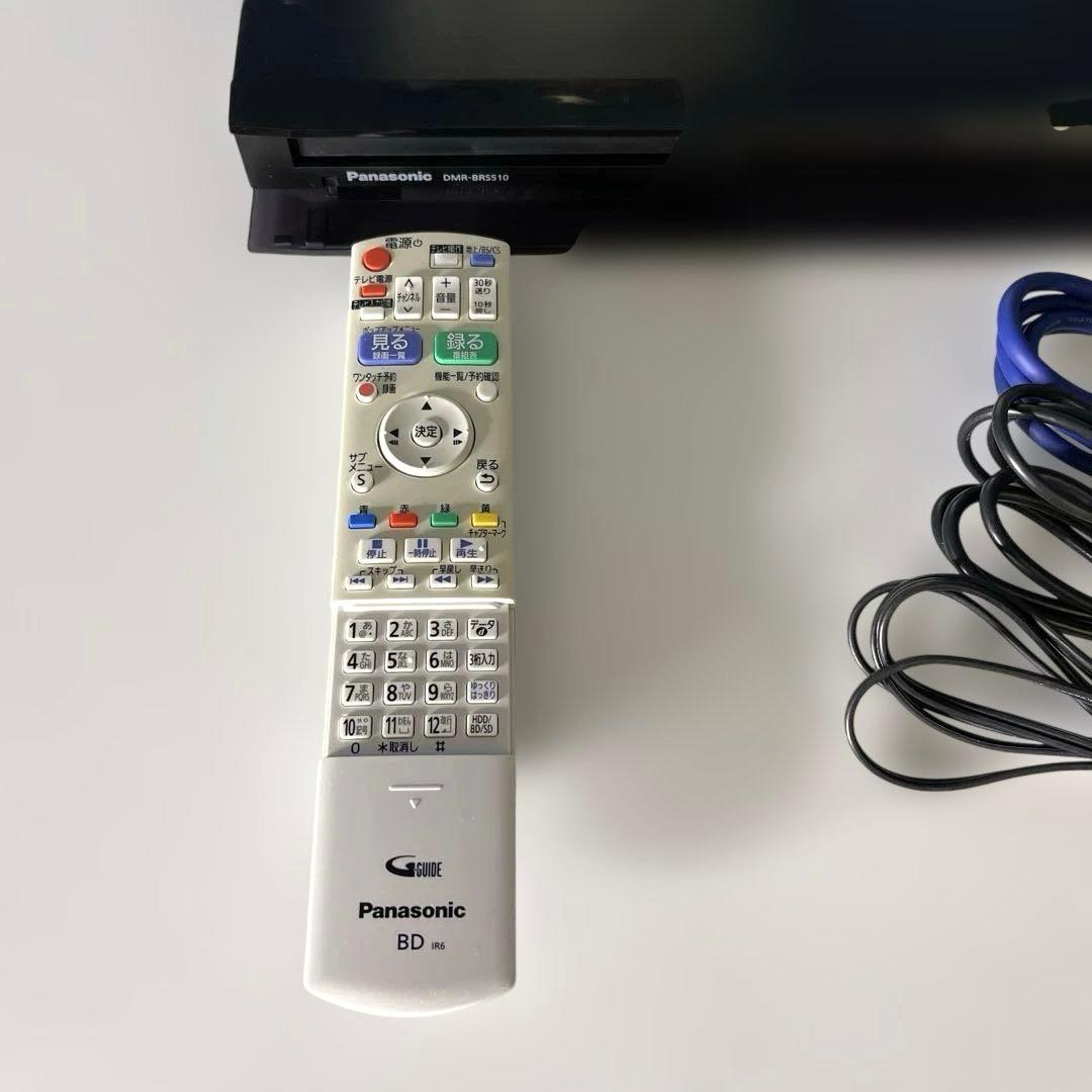 【美品】Panasonic DIGA ブルーレイレコーダー DMR BRS510