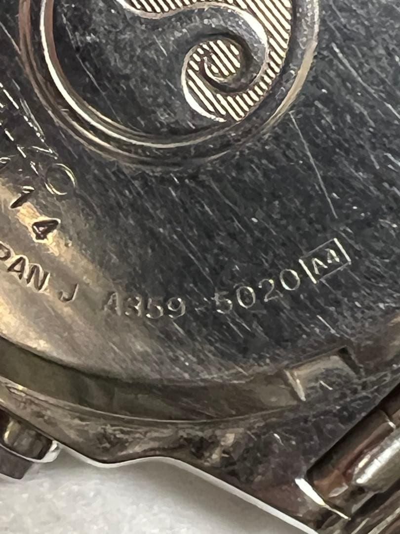 SEIKO シルバーウェーブ A359-5020デジタル腕時計　稼働品