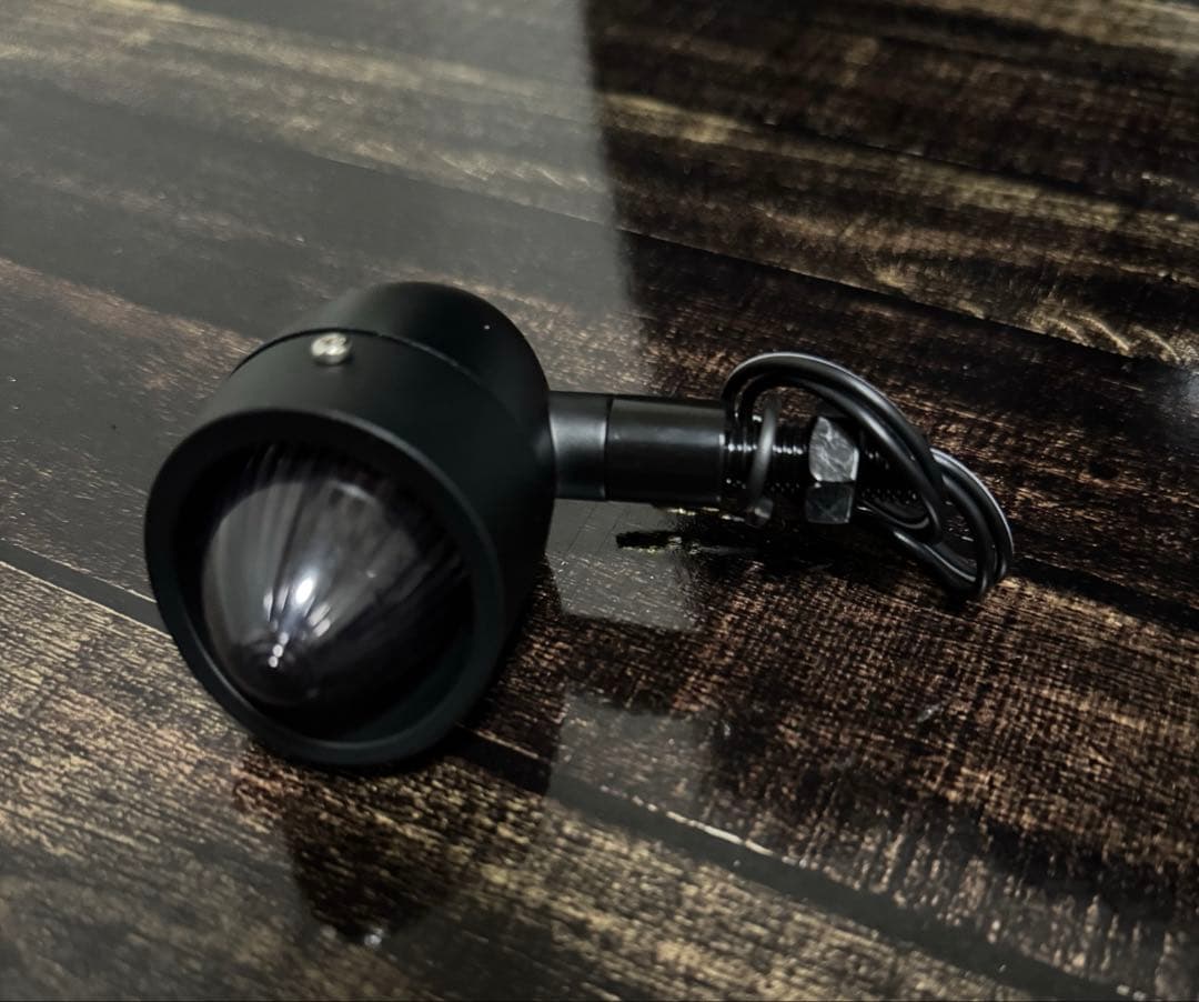 取り付けステー無し　ガレージT&F ビレットウィンカー(ブラック)KIT 未使用