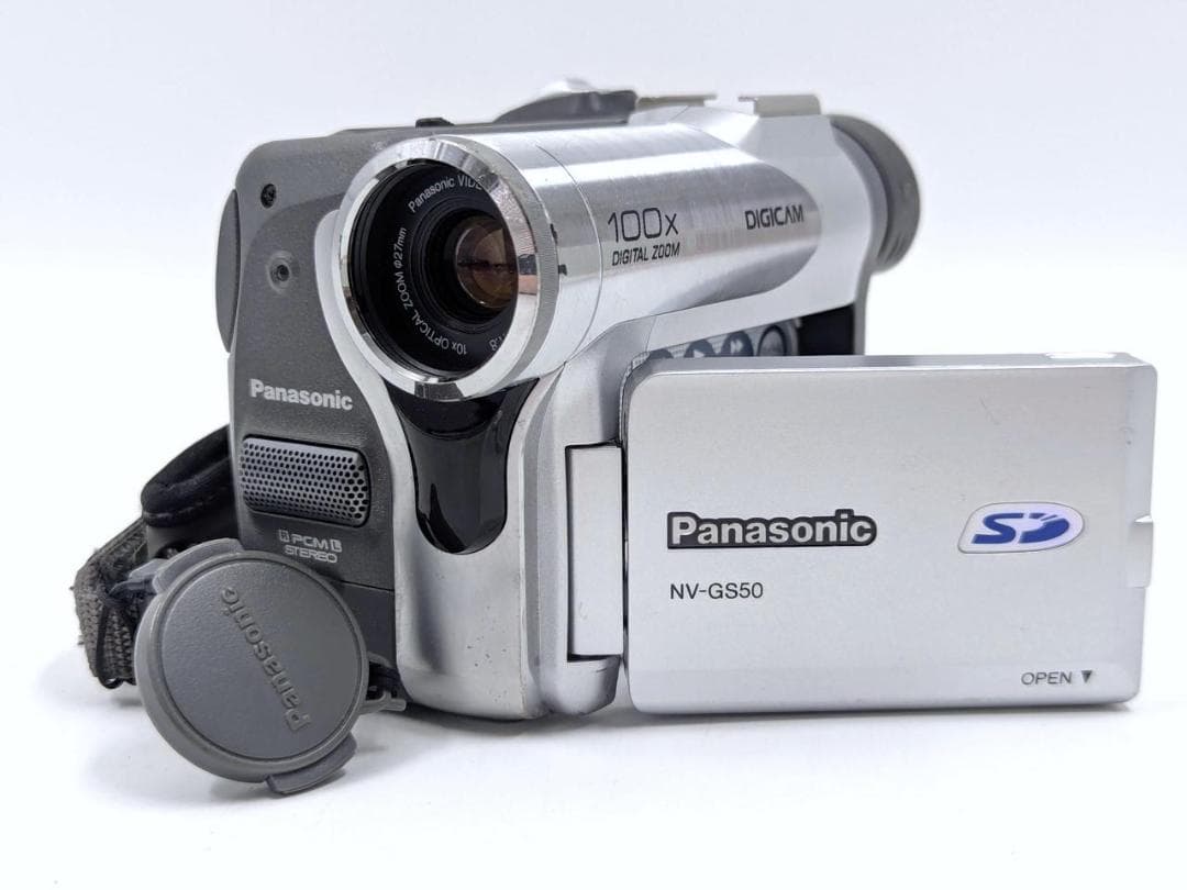 miniDVのダビングに Panasonic ビデオカメラ NV-GS50 02