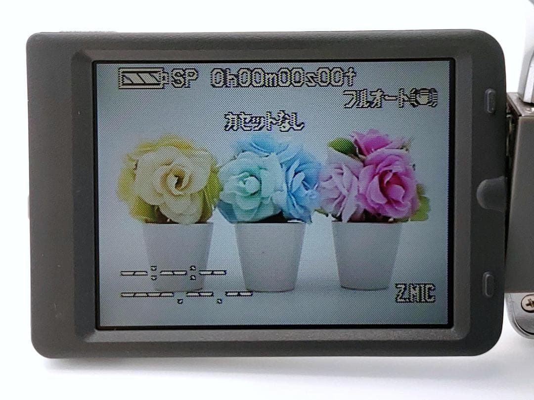 miniDVのダビングに Panasonic ビデオカメラ NV-GS50 02