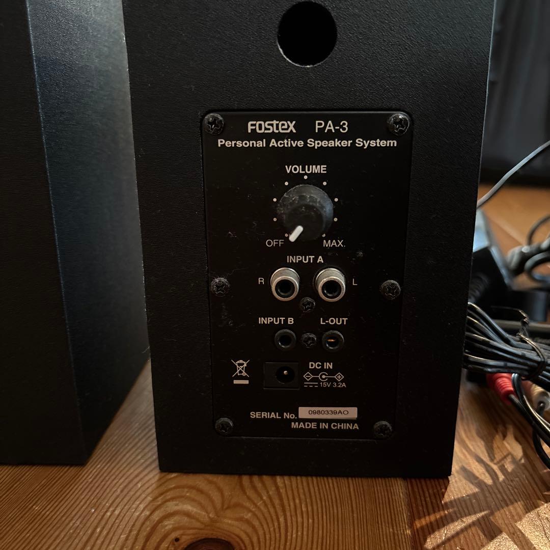 Fostex PM-SUBmini PA-3 スピーカーセット