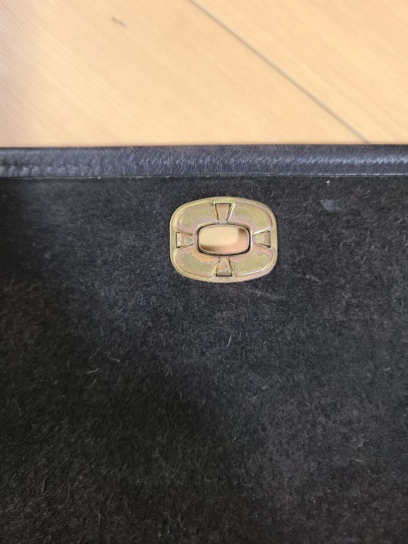 COACHコーチヴィンテージレザーバック黒5181