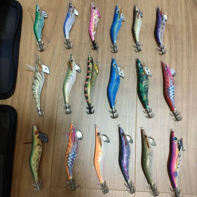 エギング用ルアーセット28本と収納ケース