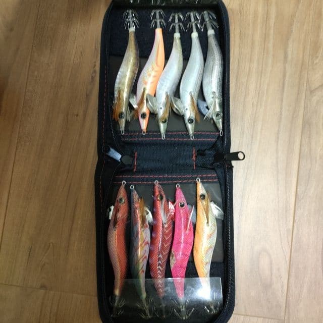 エギング用ルアーセット28本と収納ケース