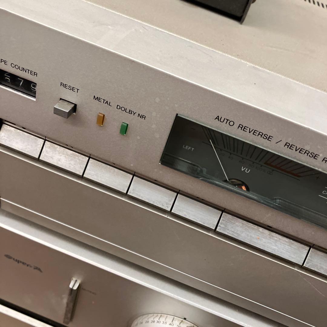 アイワ ステレオカセットデッキ SD-F700R ビクター アンプ A-X50