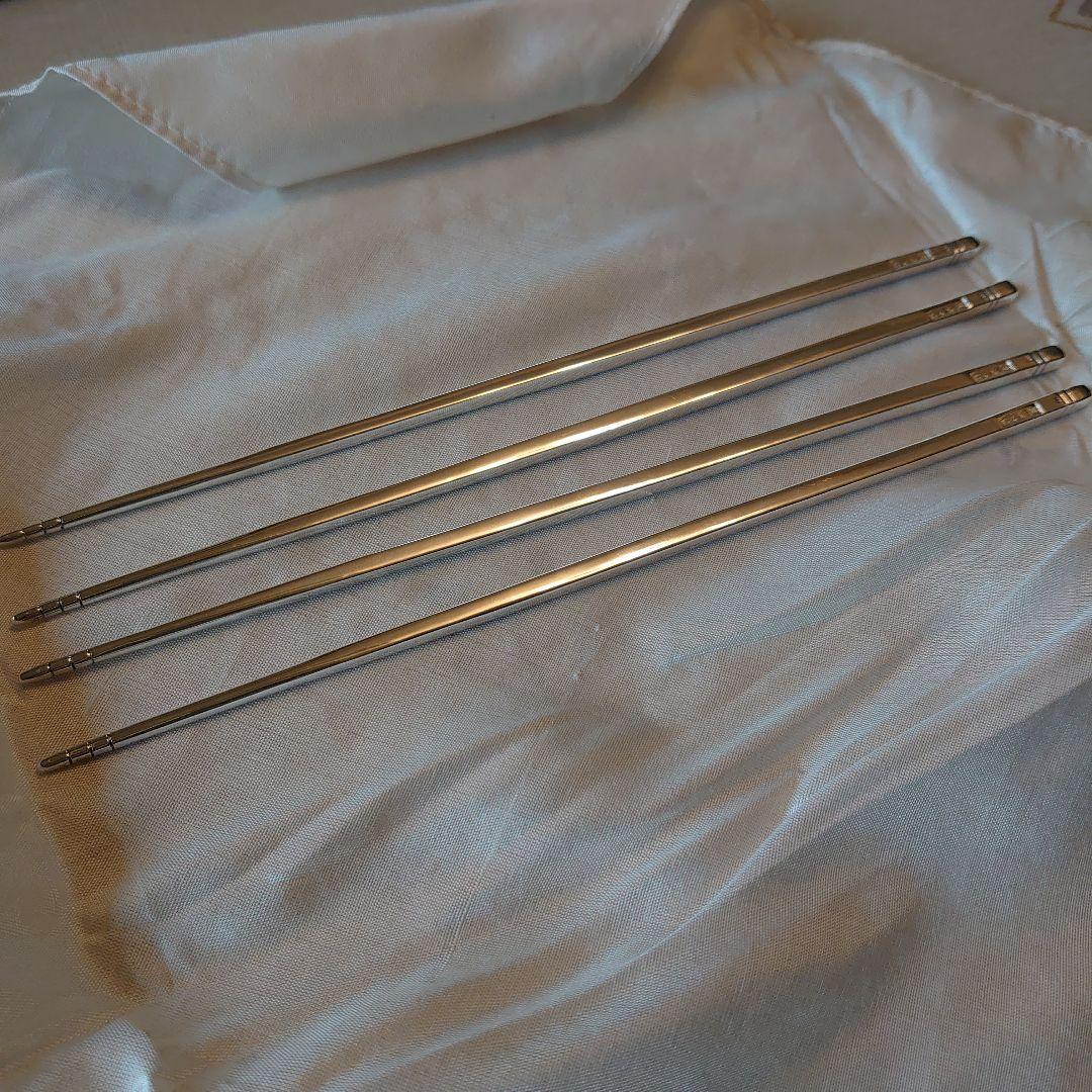 銀製箸 三峰神社