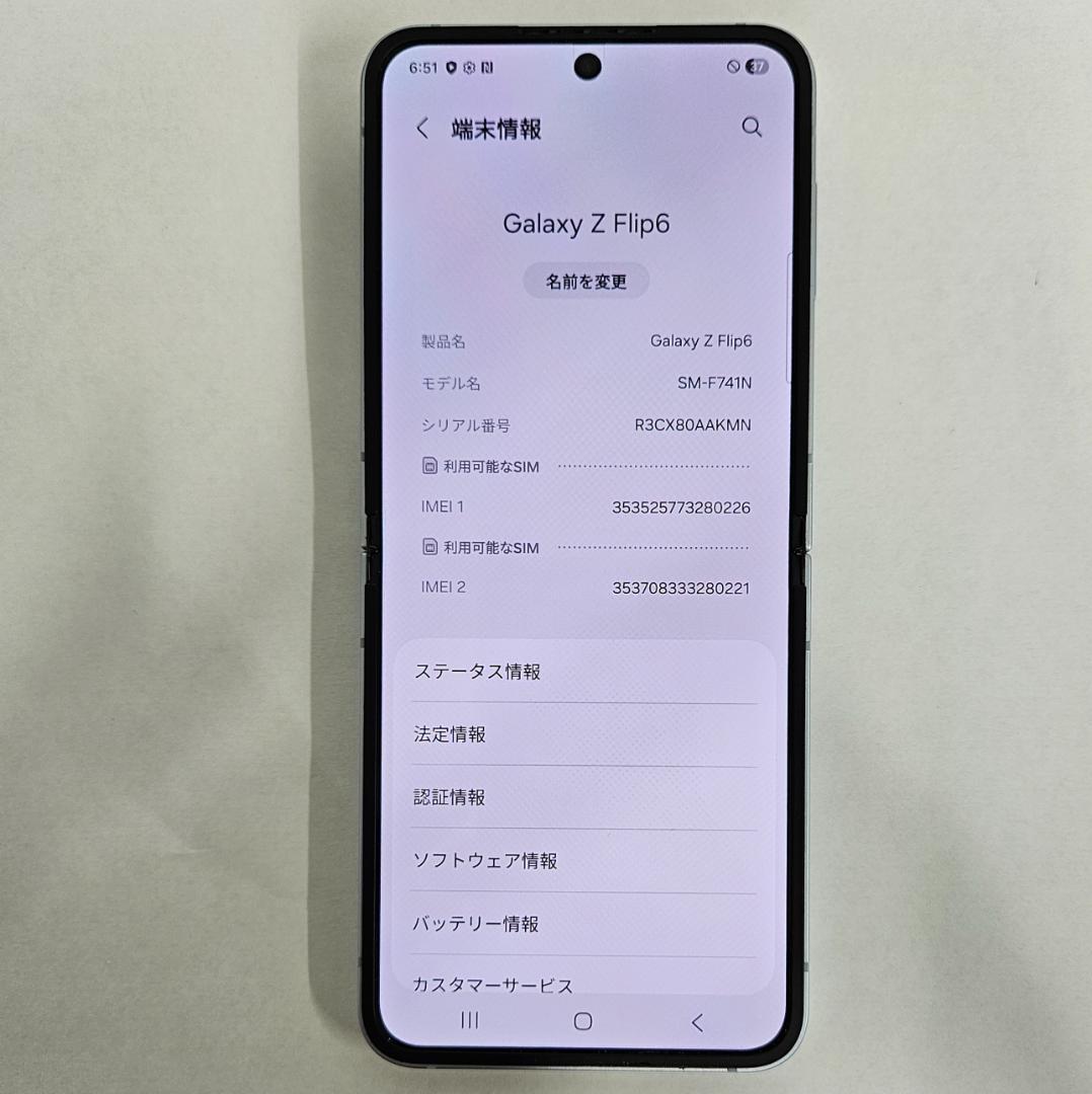 FLIP6 256GB ブルー SIMフリー Aランク
