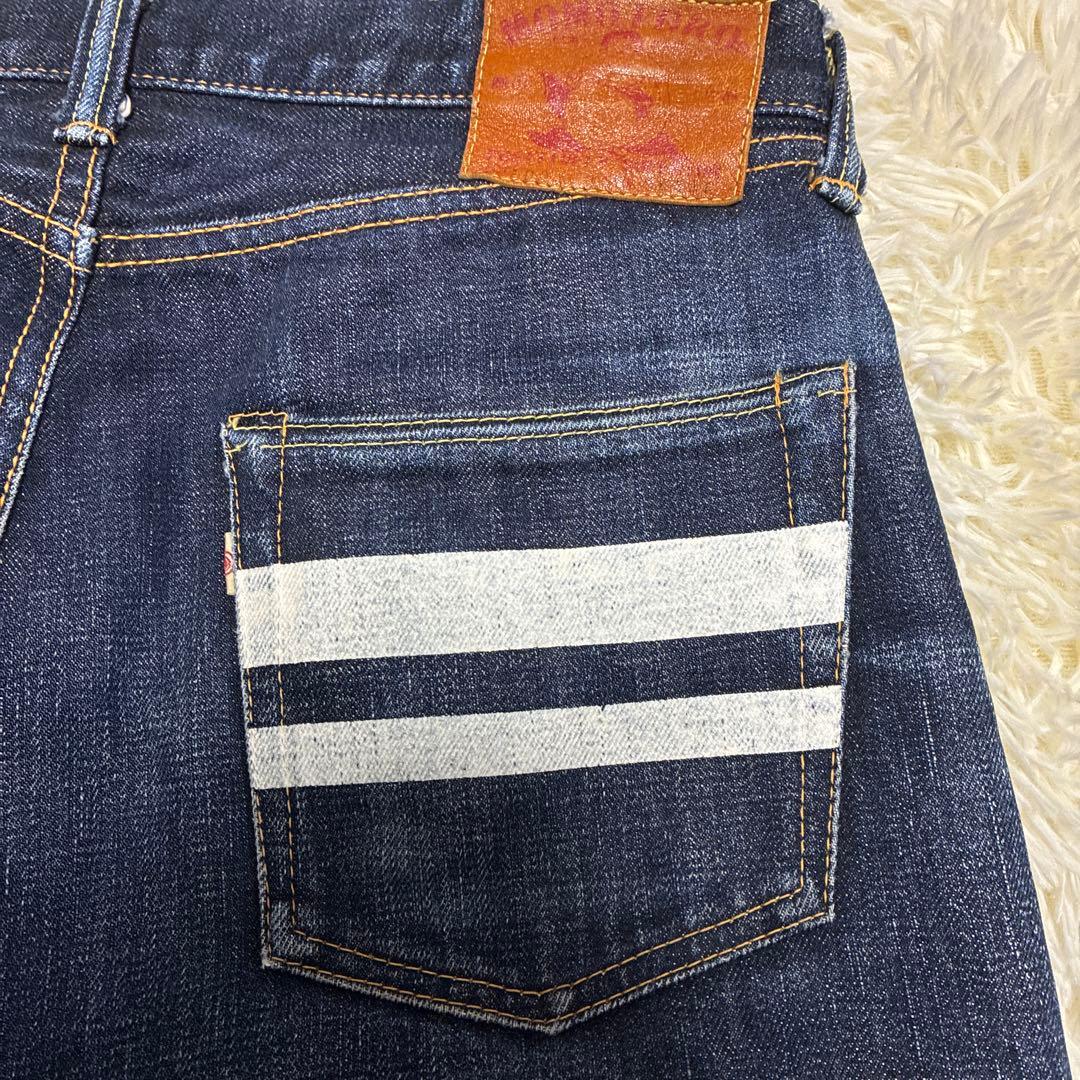桃太郎ジーンズ 1005SP 出陣レーベル ミドルストレート W30
