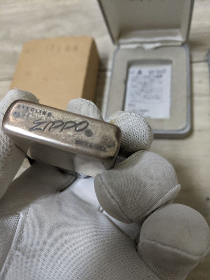 ZIPPO ジッポー1992 スターリングシルバー ライター 喫煙具