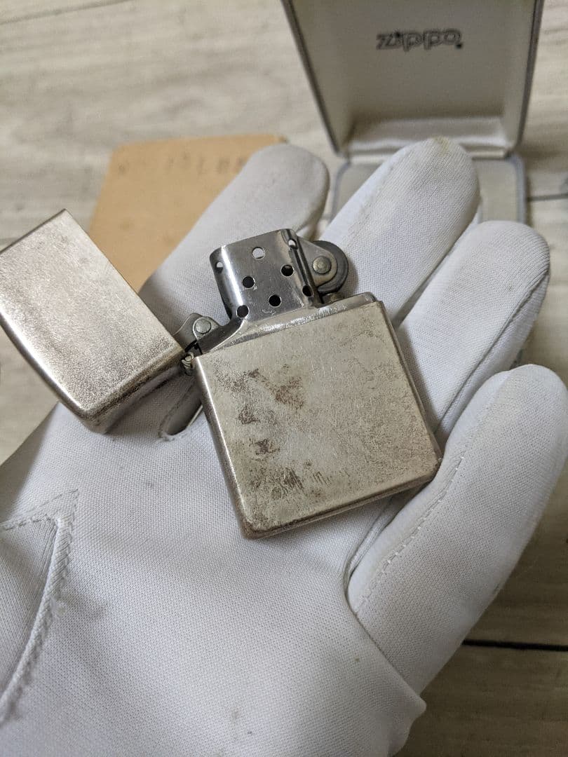 ZIPPO ジッポー1992 スターリングシルバー ライター 喫煙具