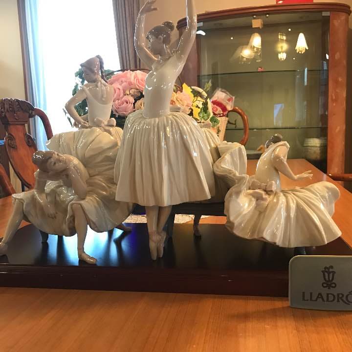 LLADRO 5人バレリーナ