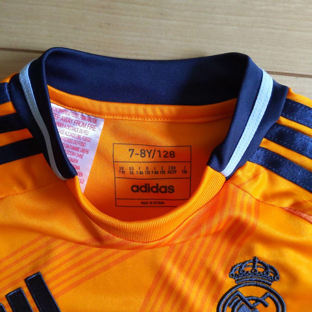 Real Madrid シャツ オレンジ 7-8Y