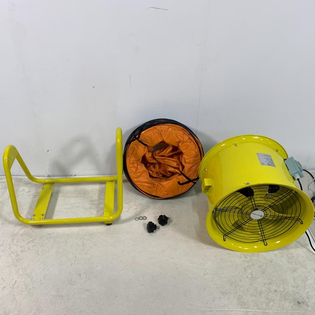 訳あり新品　小型送風機 ダクトファン 業務用 小型 強力 工場扇1373-170