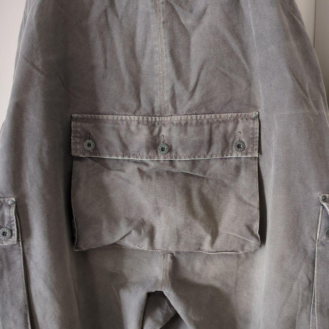 【稀少サイズ54】ナイジェルケーボン ライブロ オーバーオール キャンバス