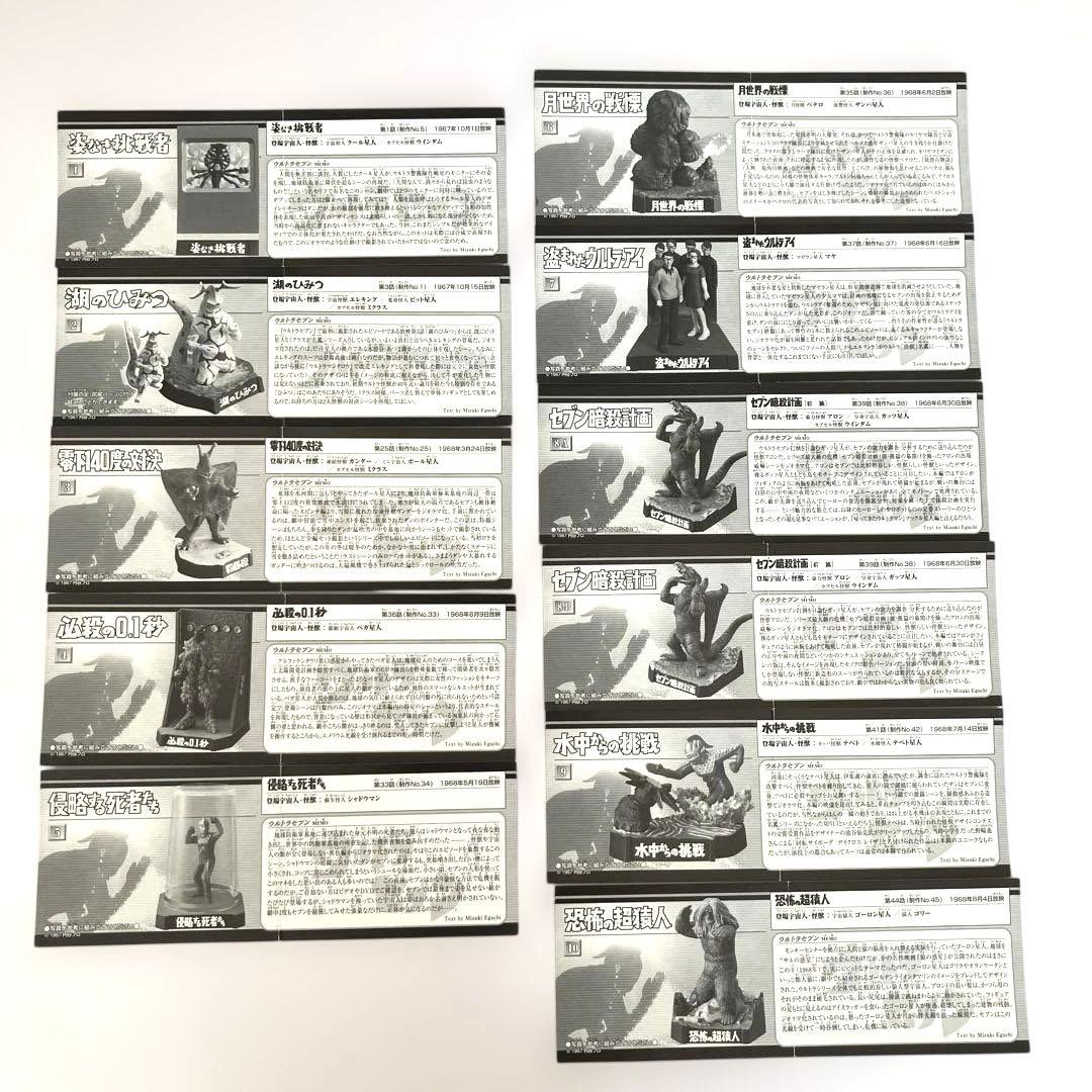 ウルトラ怪獣名鑑 ウルトラセブンCOMPLETE SPECIAL全11種セット