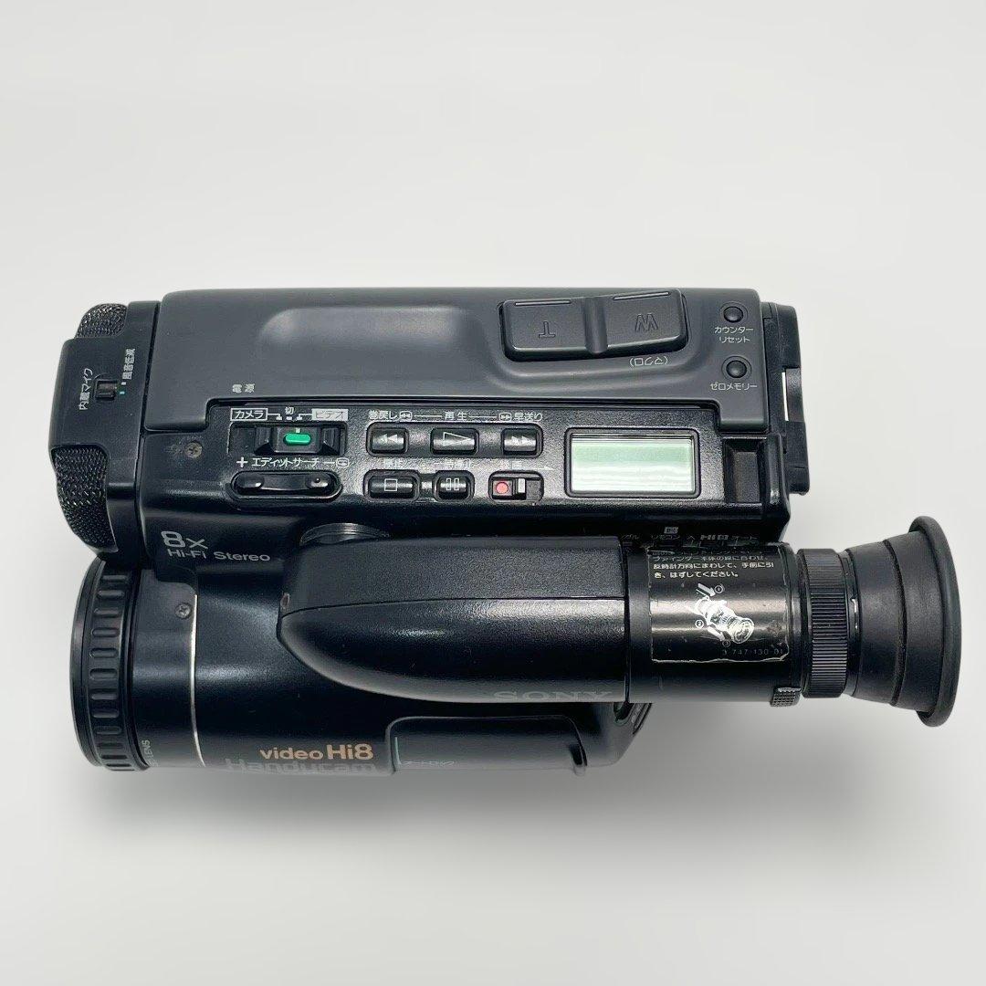 録再OK✨CCD-TR705 SONY Hi8ビデオカメラ 8mm 送料無料