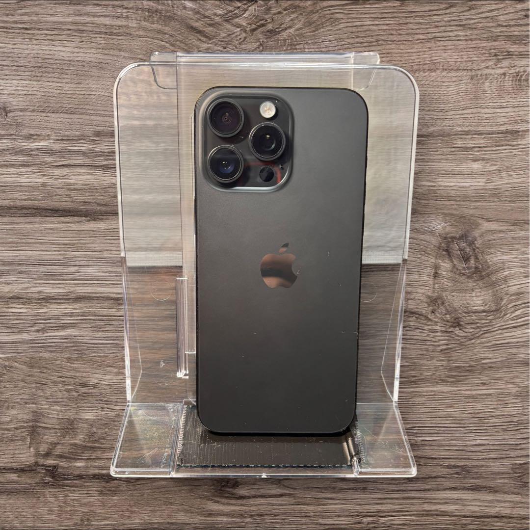 iPhone 15 Pro Max ブラック 256GB 箱付き大容量100%