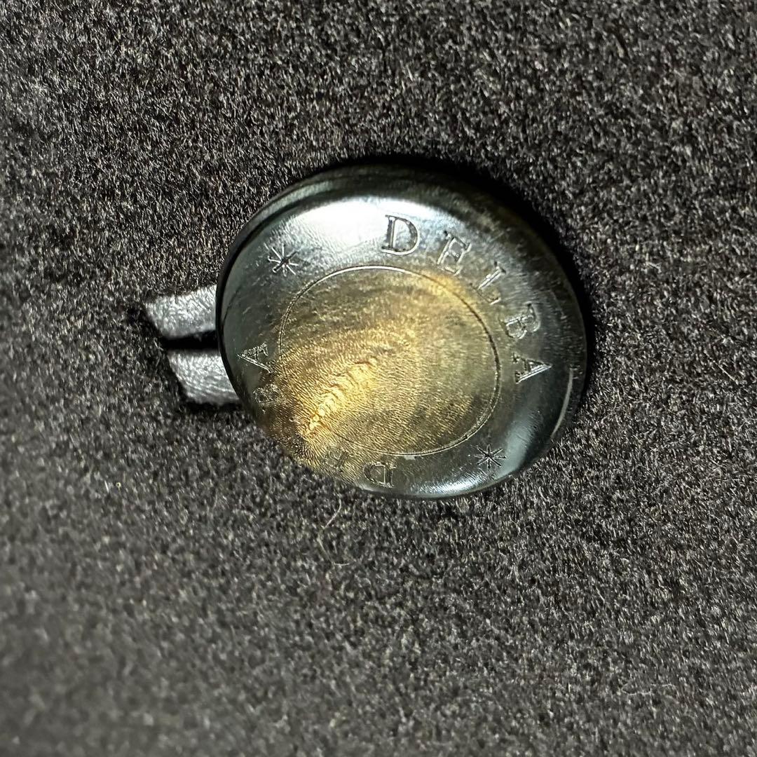 DELBA PIACENZA ロングコート　ファーコート　カシミア　ブラック