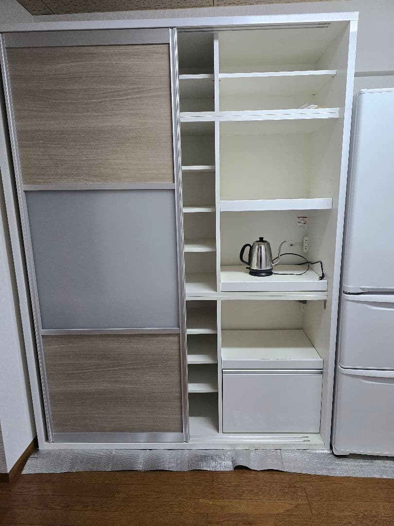 1/13まで　美品　松田家具 食器棚　キッチンボード