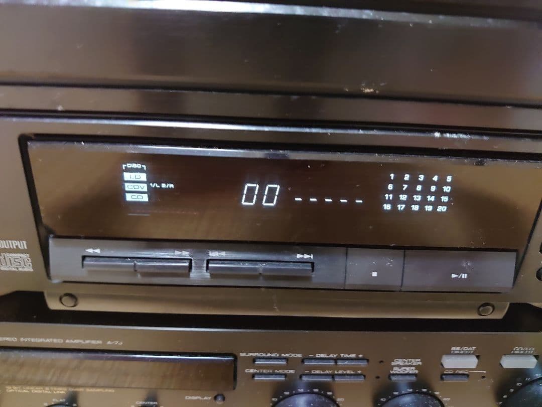 KENWOODステレオコンポ　 A-7J