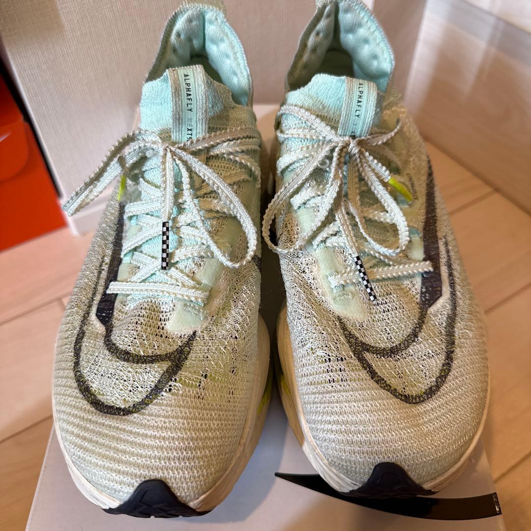 Nike Air Zoom Alphafly next%2 ミントグリーン