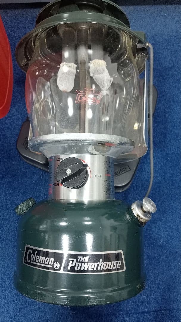 coleman model 290A-700 ケース付き ビンテージランタン